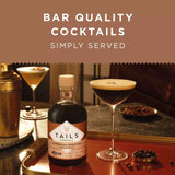 Tails Cocktails 42 Below Vodka Espresso Martini Premixed Vodka Cocktail 500ml GOODS M&S