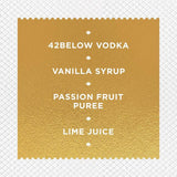 Tails Cocktails 42 Below Vodka Passionfruit Martini Premixed Cocktail 500ml GOODS M&S