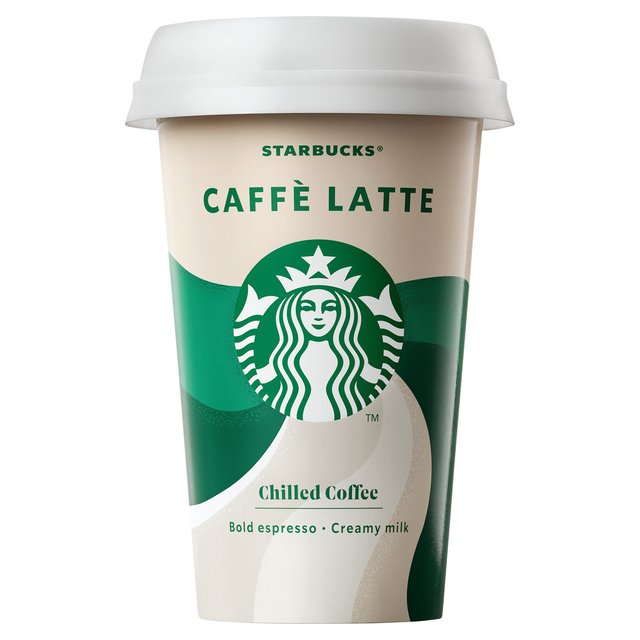 Starbucks Caffe Latte Ice Coffee 220ml GOODS M&S