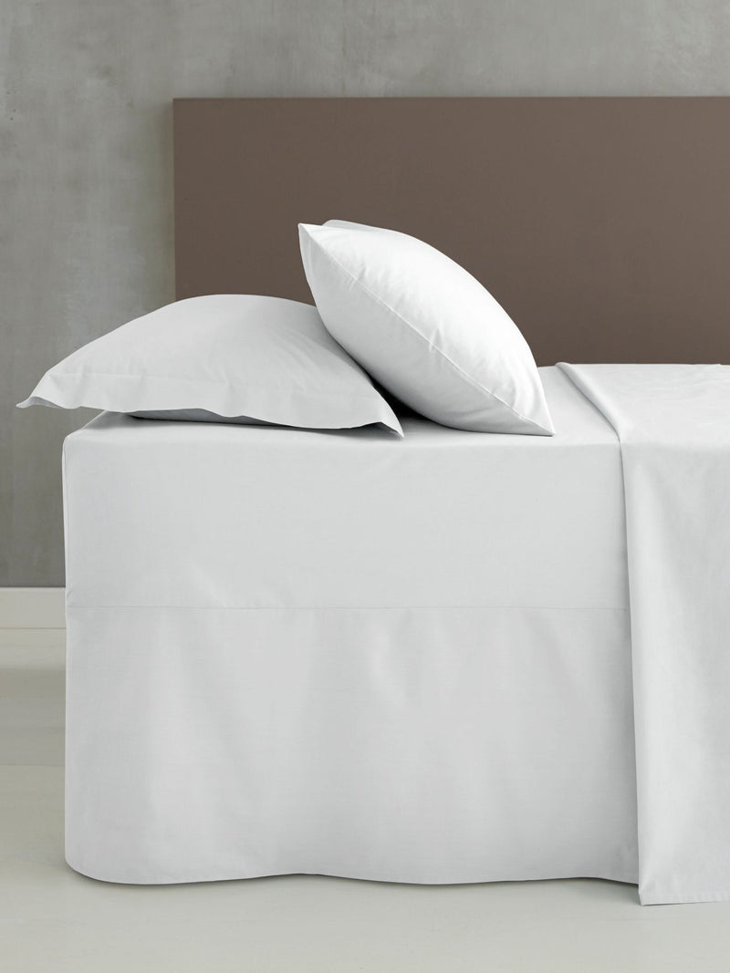 Catherine Lansfield white easy care percale extra deep fitted sheet - British product