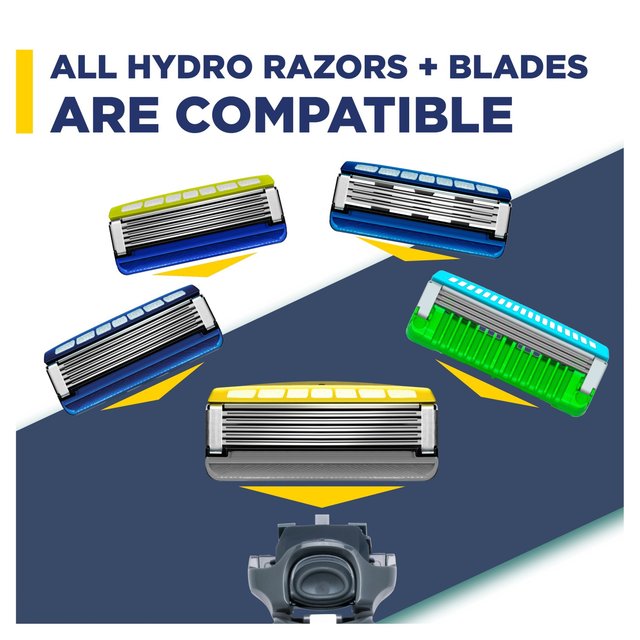 Wilkinson Sword Hydro 5 Skin Protection Advanced Men's Razor Blades 4 per pack GOODS M&S