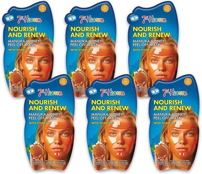 7th Heaven Manuka Honey Peel Off Mask Pack of 6