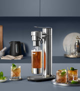 Sparkling Drink Maker with 1L Bottle and FusionCap for Juices and Cocktails