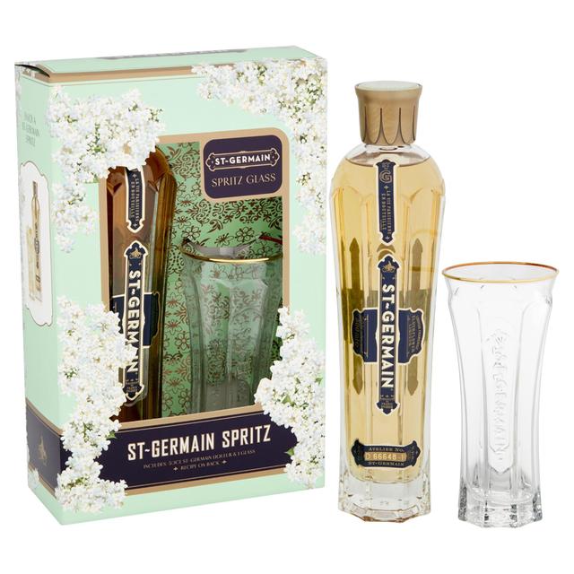 St Germain Elderflower Liqueur Glass Pack 50cl GOODS M&S