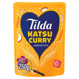 Tilda Microwave Katsu Curry Jasmine Rice 250g GOODS M&S
