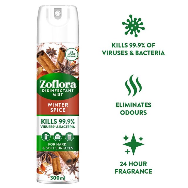 Zoflora Winter Spice Disinfectant Mist 300ml GOODS M&S