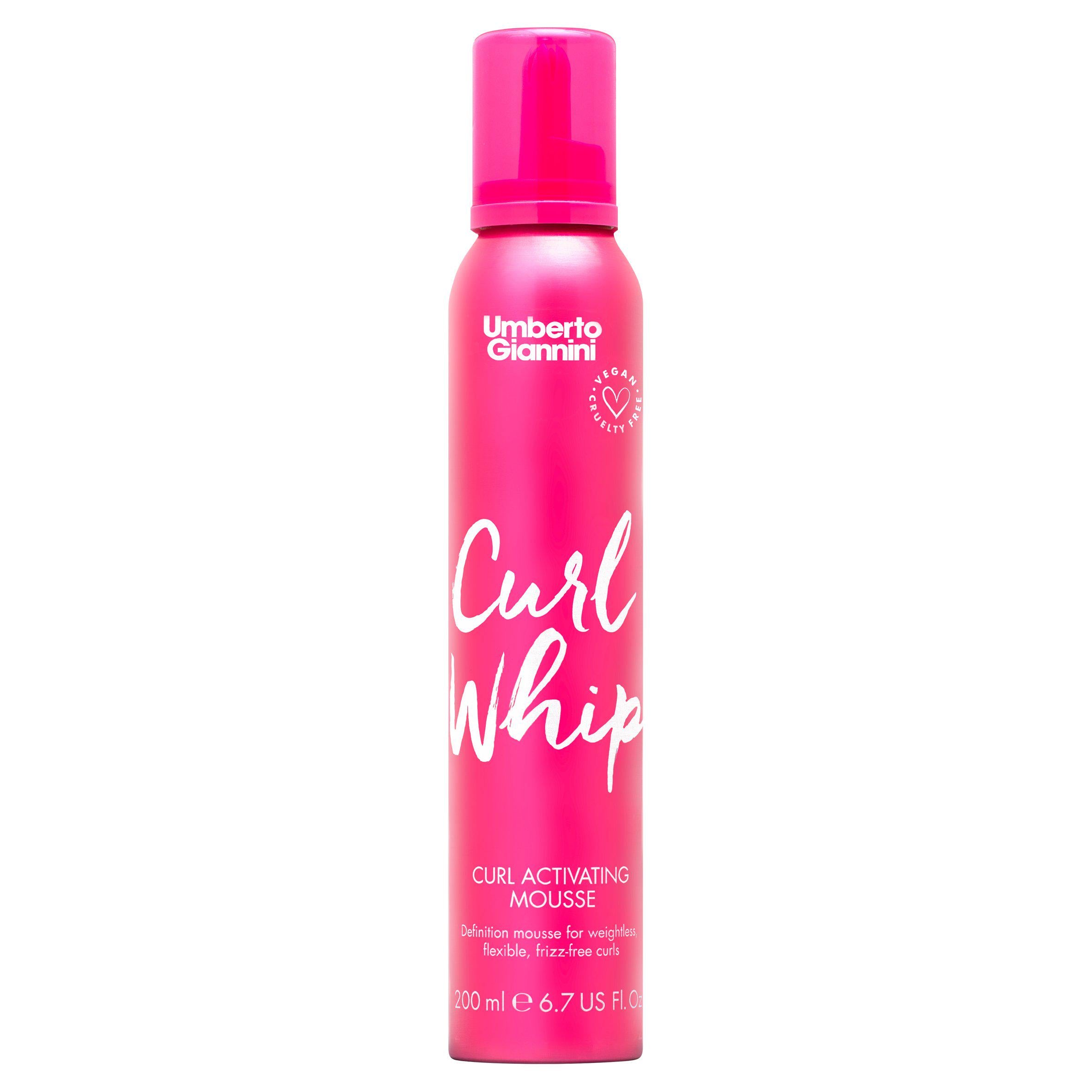Umberto Giannini Curl Whip Curl Activating Mousse 200ml GOODS Sainsburys