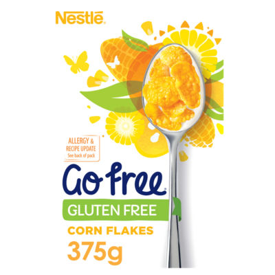 Nestlé Go Free Gluten Free Cornflakes Breakfast Cereal 375g