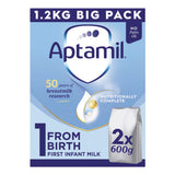 Aptamil first baby milk formula powder for newborns 1.2kg - British product