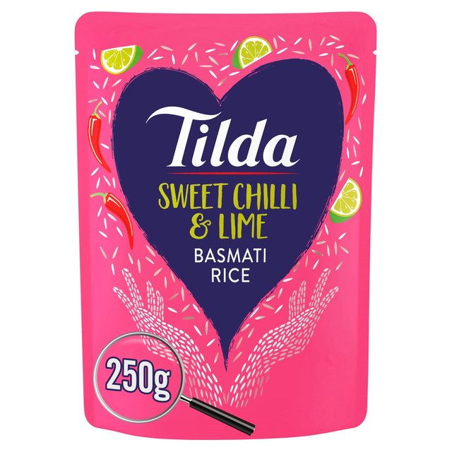Tilda Microwave Sweet Chilli & Lime Basmati Rice 250g GOODS M&S
