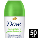 Dove Advanced Care Go Fresh Cucumber Scent Anti-Perspirant Roll On 50ml