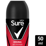 Sure Original anti-perspirant roll on 50 ml (British brand)