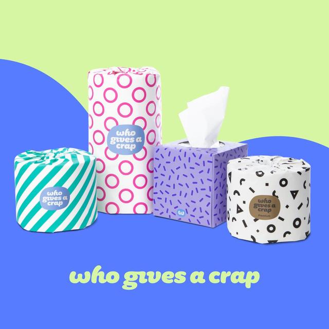 Who Gives A Crap 100% Recycled Toilet Paper 6 per pack GOODS M&S