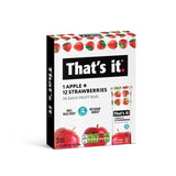 That's it. Apple Strawberry 3 x 35g GOODS M&S