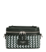 Dolce&Gabbana Leather Vanity Makeup Bag