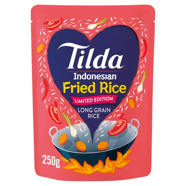 Tilda Microwave Limited Edition Indonesian Fried Long Grain Rice 250g GOODS M&S