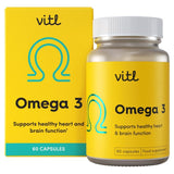 VITL VITLOMEGA3CAPSULE 60 EACH 60 per pack GOODS M&S
