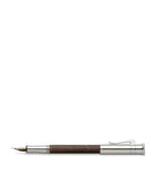 Graf von Faber-Castell fountain pen wood and platinum-plated, UK version