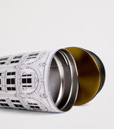 Metal Travel Cup with Storefront Design