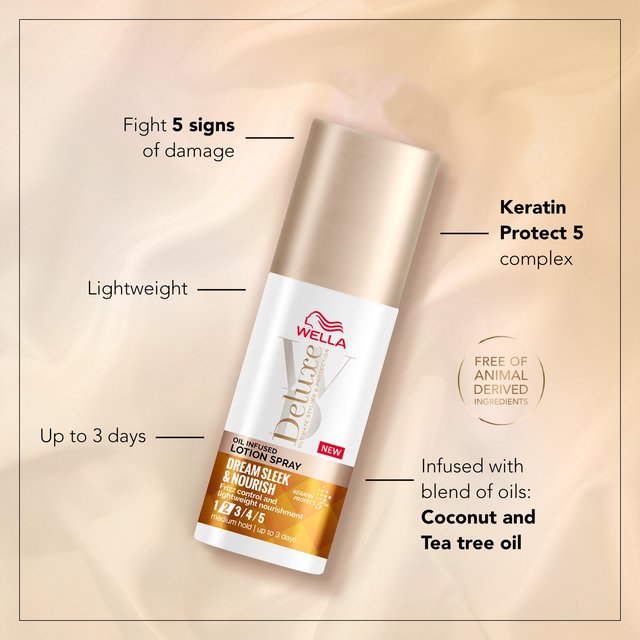 Wella Deluxe Dream Smooth & Nourish Oil Infused Lotion Spray 150ml GOODS M&S