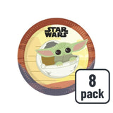 Star Wars Mandalorian 23cm Paper Plates 8 per pack GOODS M&S