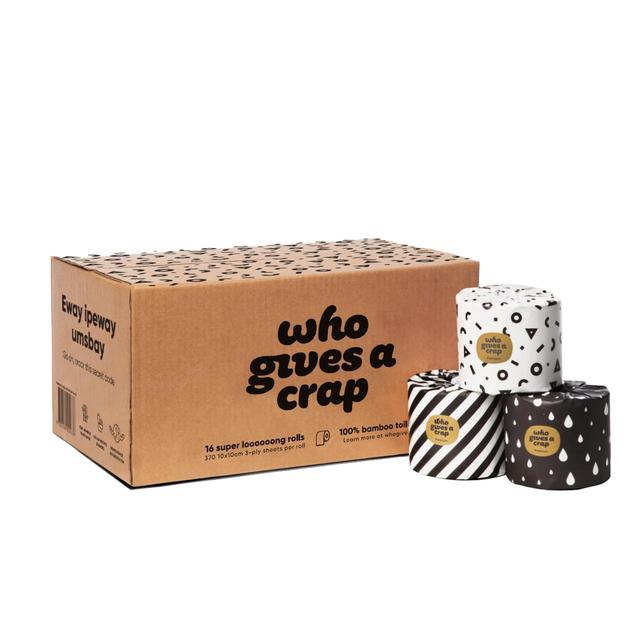 Who Gives A Crap Premium Toilet Paper 16 per pack GOODS M&S