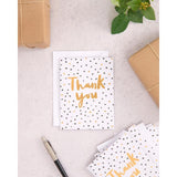 Spotty Thank You Card Pack 10 per pack GOODS M&S