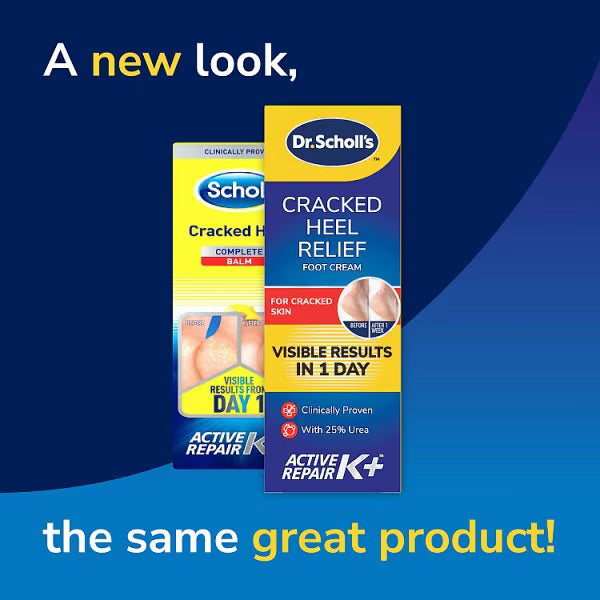 Dr. Scholl's Cracked Heel Relief Foot Cream - British product