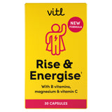 Vitl Rise & Energise Capsules x30 GOODS Sainsburys