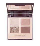 Four-Shade Eye Shadow Palette with Matte and Shimmer Finishes