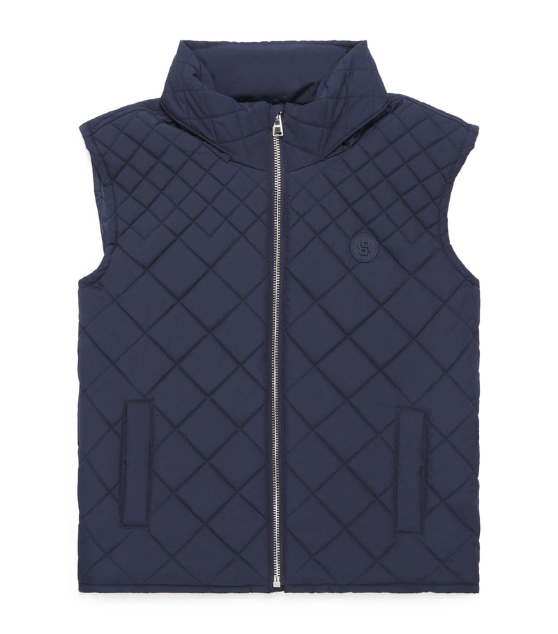 BOSS Kidswear Logo Padded Gilet 4-16 Years - British product