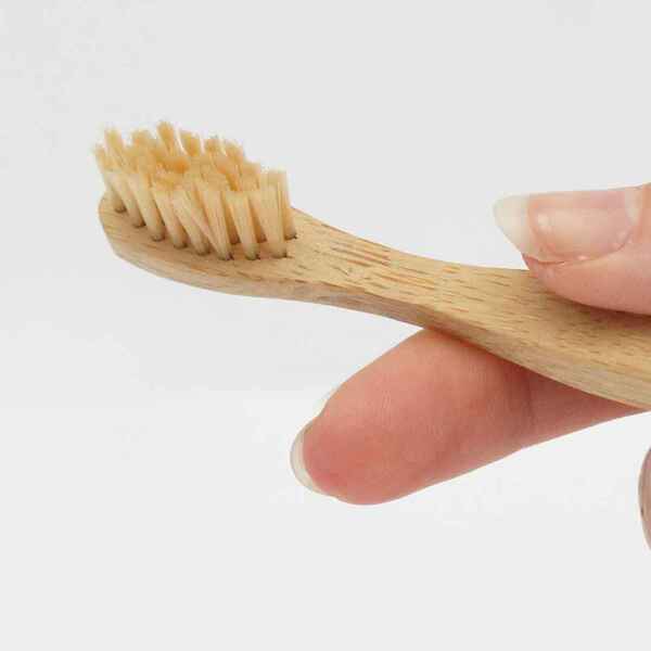 Organically Epic children's bamboo toothbrush imported from the UK