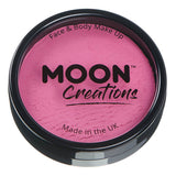 Moon Creations Face Paint Pot Bright Pink, imported from the UK