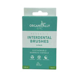 Organically Epic Bamboo Interdental Brushes Size 5 Green 0.8mm
