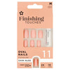 Finishing Touches artificial nails darker nude, UK version