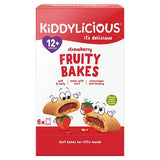 Kiddylicious Strawberry Fruity Bakes 6 Pack Snack