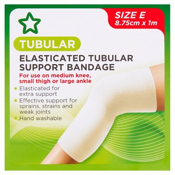 Superdrug Tubular Bandage Size E 8.5cm x 1m GOODS Superdrug