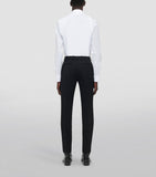 Alexander McQueen tailored cigarette trousers, imported from the UK