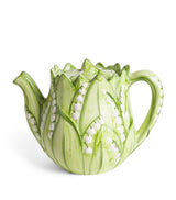 Les Ottomans Lilly Of The Valley Hand-Painted Teapot