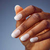 DNR Kiss Salon nude acrylic fake nails 28 piece oval - British product
