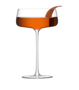 Set of 4 Elegant Champagne Saucers with 300ml Capacity