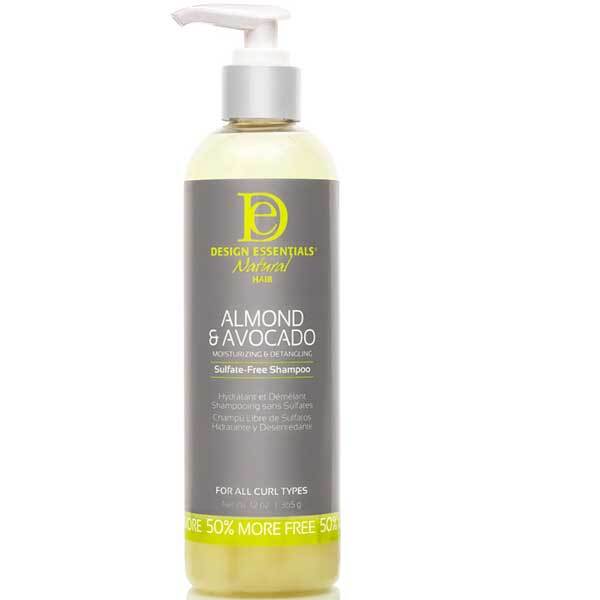 Design Essentials shampoo bottle for curly hair (British brand)