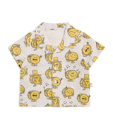 Stella McCartney Kids Organic Cotton-Linen Printed Shirt 3-36 Months