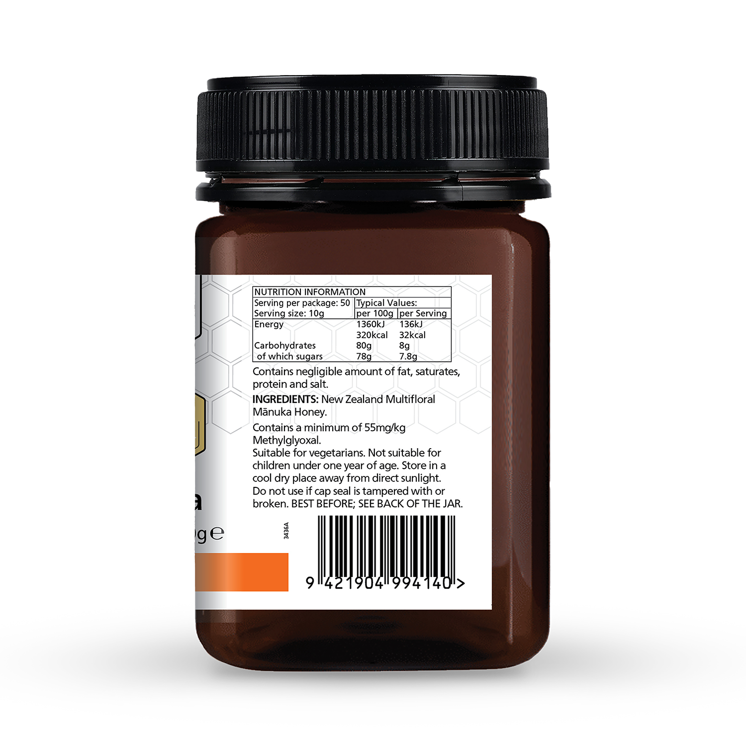 Manuka Lab Multifloral Manuka Honey 55 MGO 500g - 999190