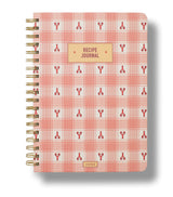 Papier Lobster Gingham Recipe Journal Spiral Notebook