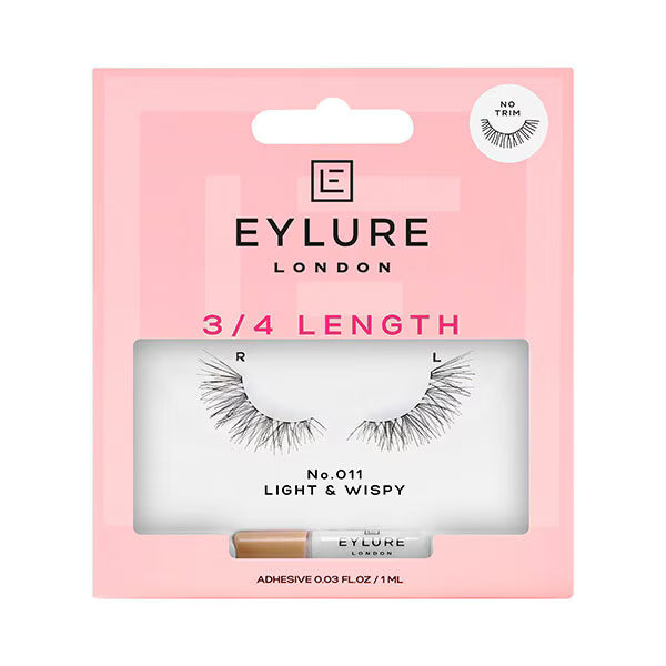 Eylure False Lashes 3/4 Length No.011 - British product