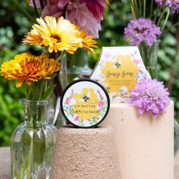 Heathcote & Ivory Busy Bees Lip Butter 20g, UK version