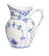 Royal Copenhagen Blue Fluted Half Lace Porcelain Cream Jug 170ml