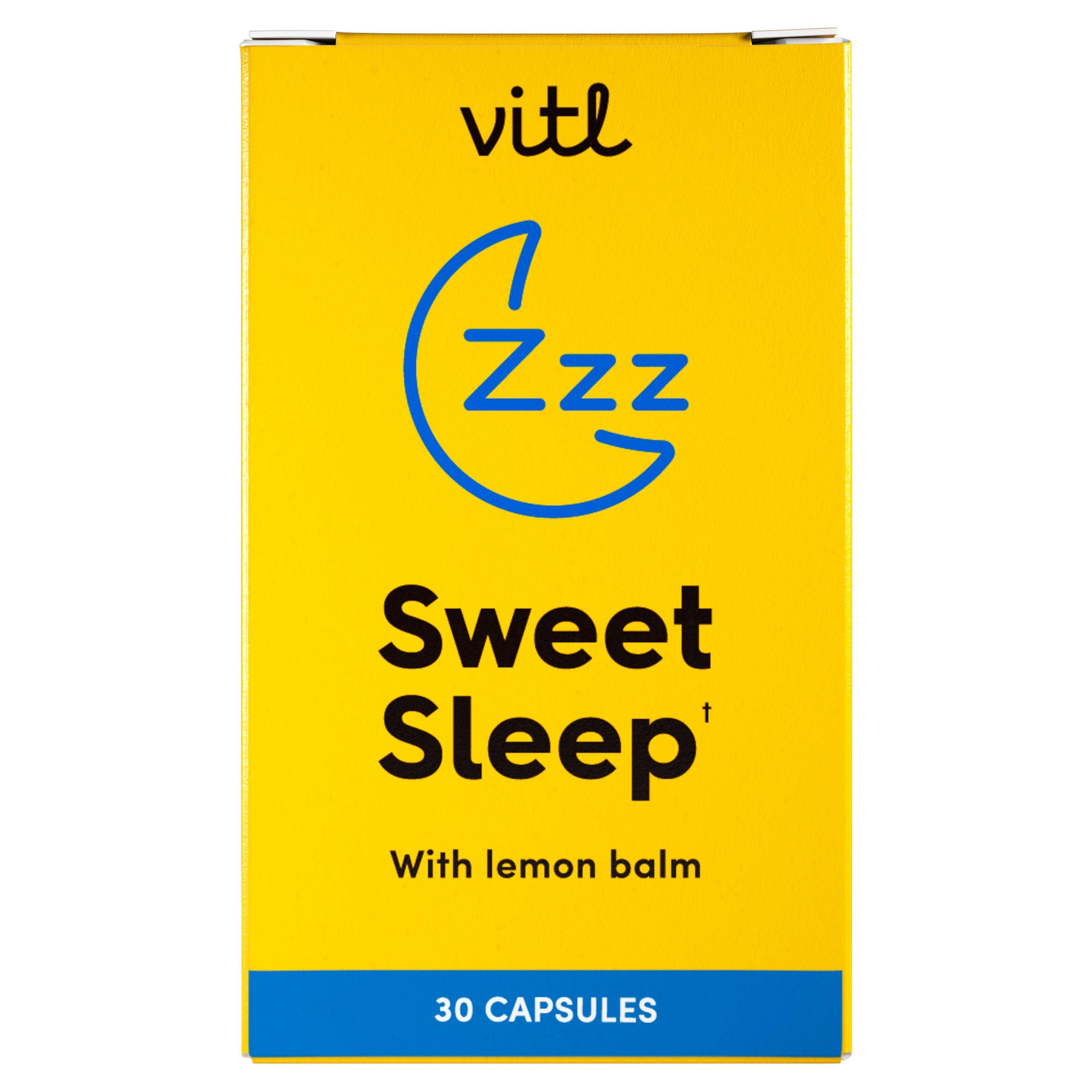 Vitl Sweet Sleep Capsules x30 GOODS Sainsburys
