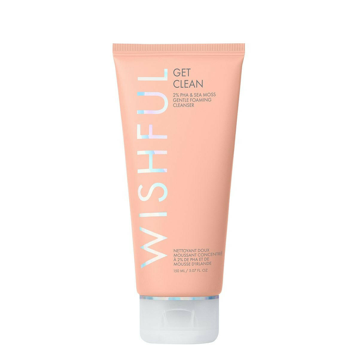 WISHFUL Get Clean 2% PHA & Sea Moss Gentle Foaming Cleanser 150ml GOODS Boots